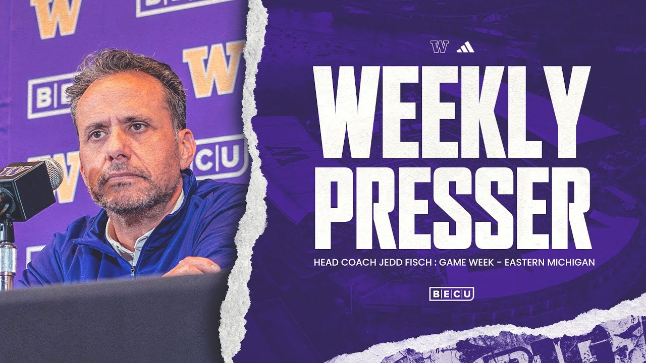 Head Coach Jedd Fisch Game Week Press Conference: Eastern Michigan