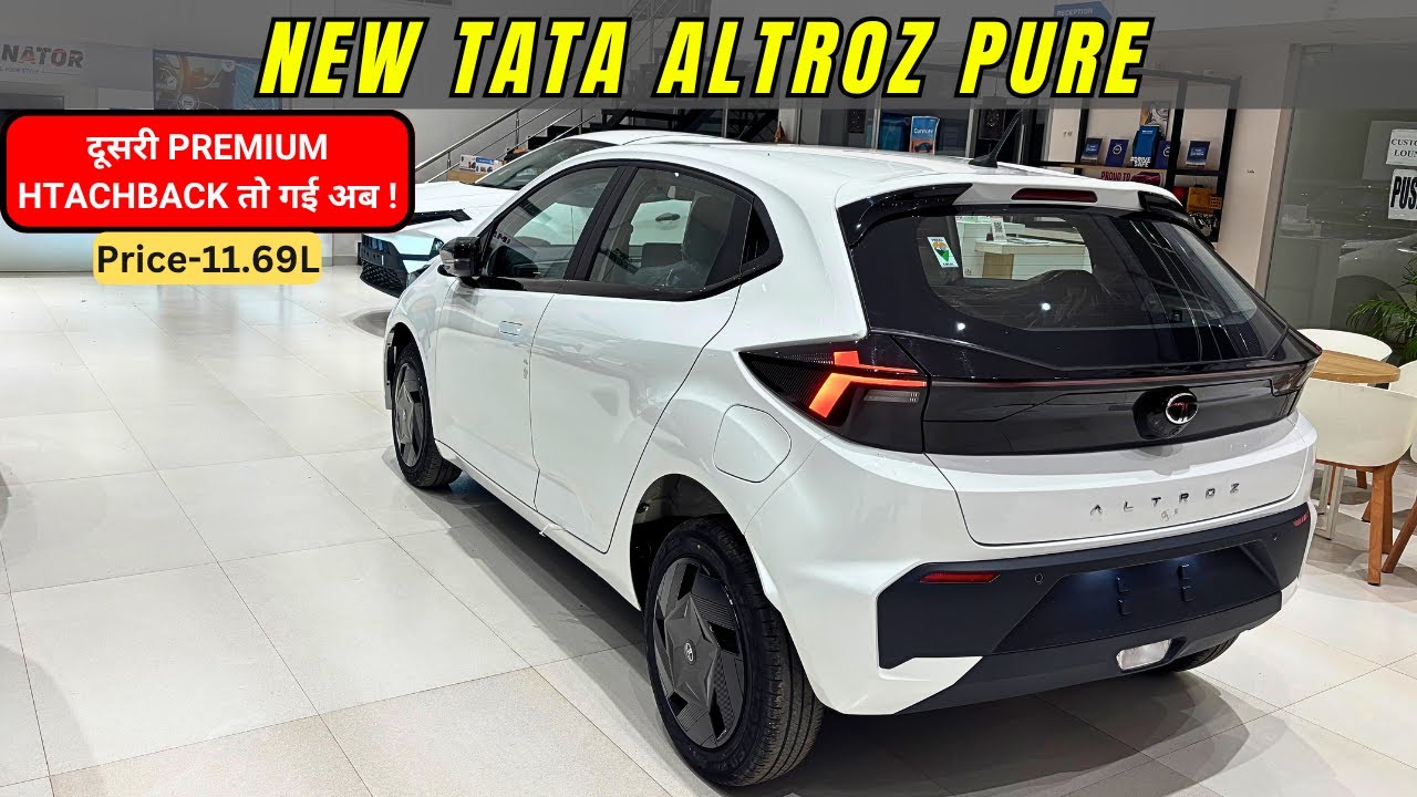 2025 New Tata Altroz Pure ✅| Detailed Walkaround With On Road Price | tata altroz facelift 2025
