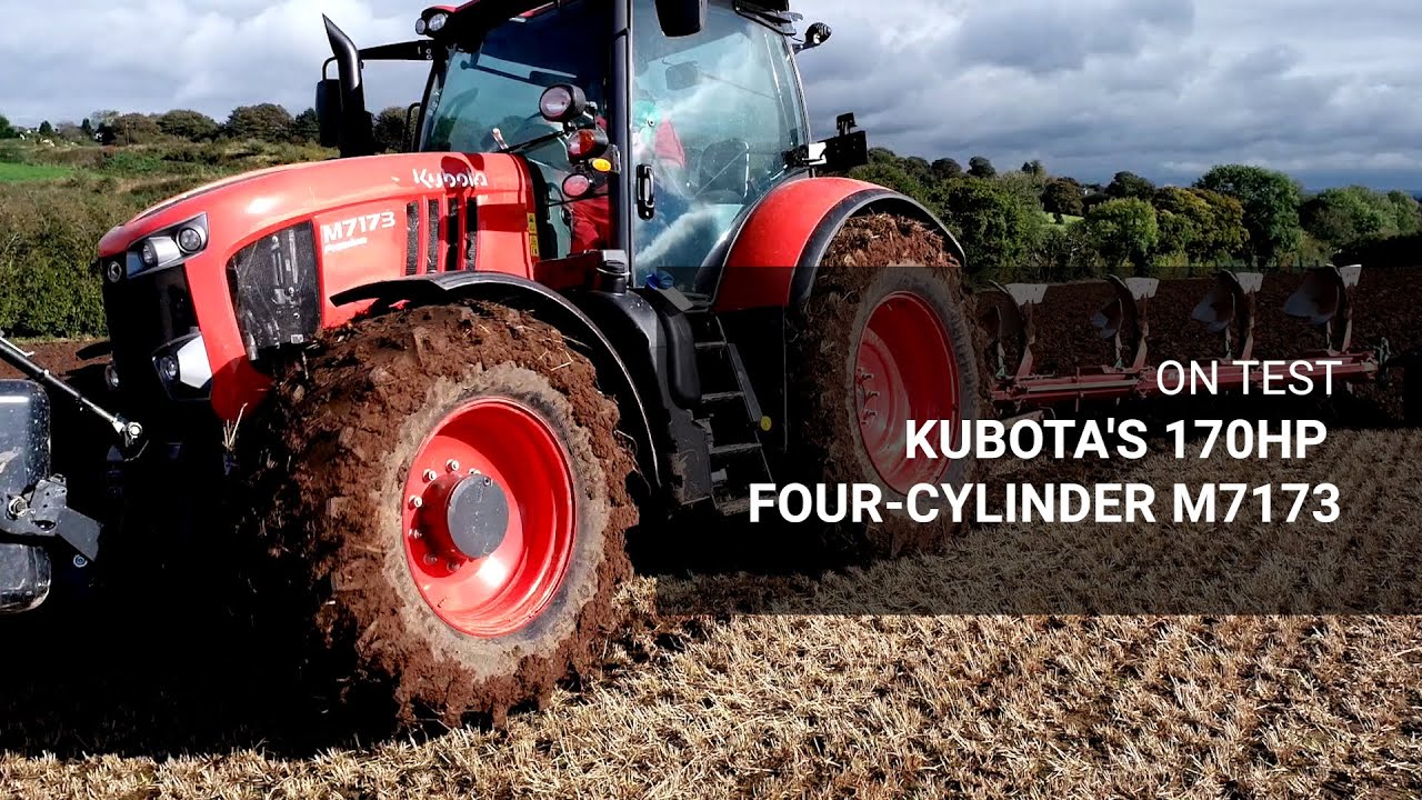 On test: Kubota's 170hp four cylinder M7173