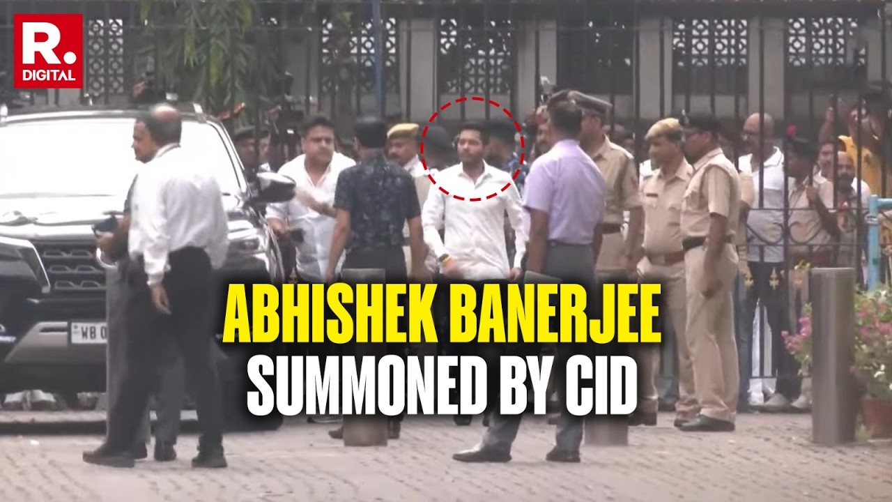 Abhishek Banerjee Reaches CID Office After Being Summoned Over Forgery Case | Signature forgery case