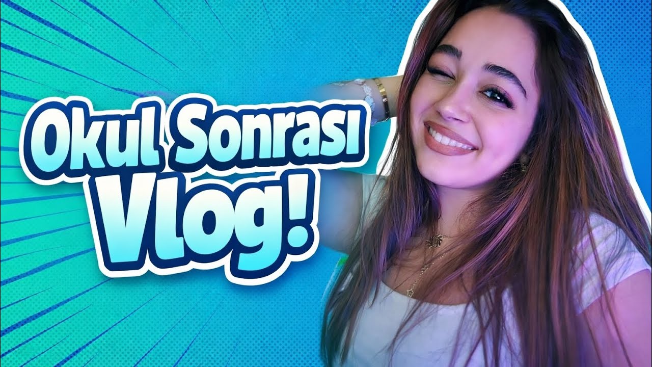 OKUL SONRASI VLOG!! (Rusça, cilt bakımı, makyaj, saç, özel ders, gua sha...)