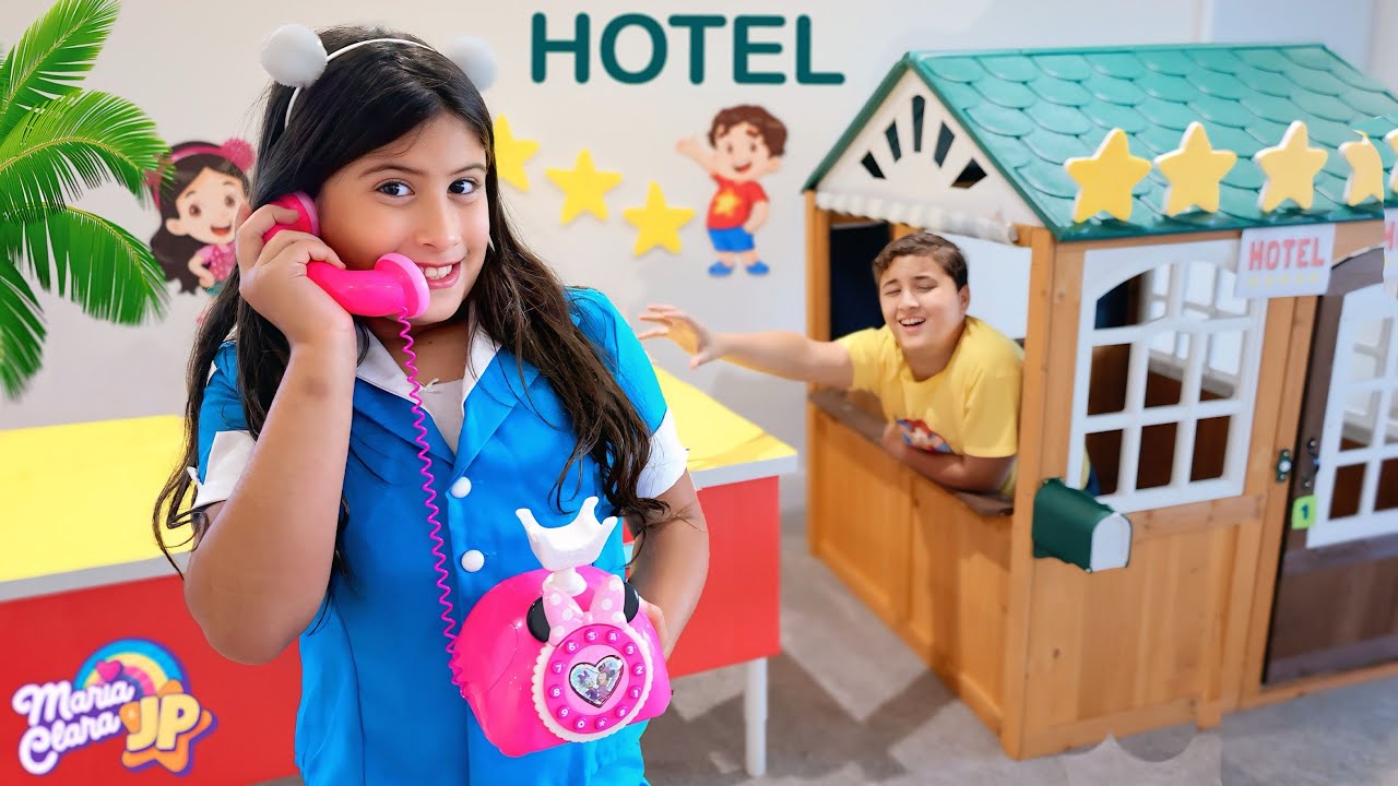 Maria Clara e JP brincam em hotel 5 estrelas e outras histórias divertidas para crianças