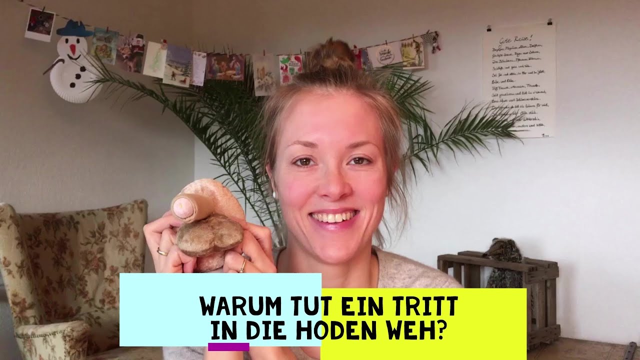 Warum tut ein Tritt in die Hoden weh?