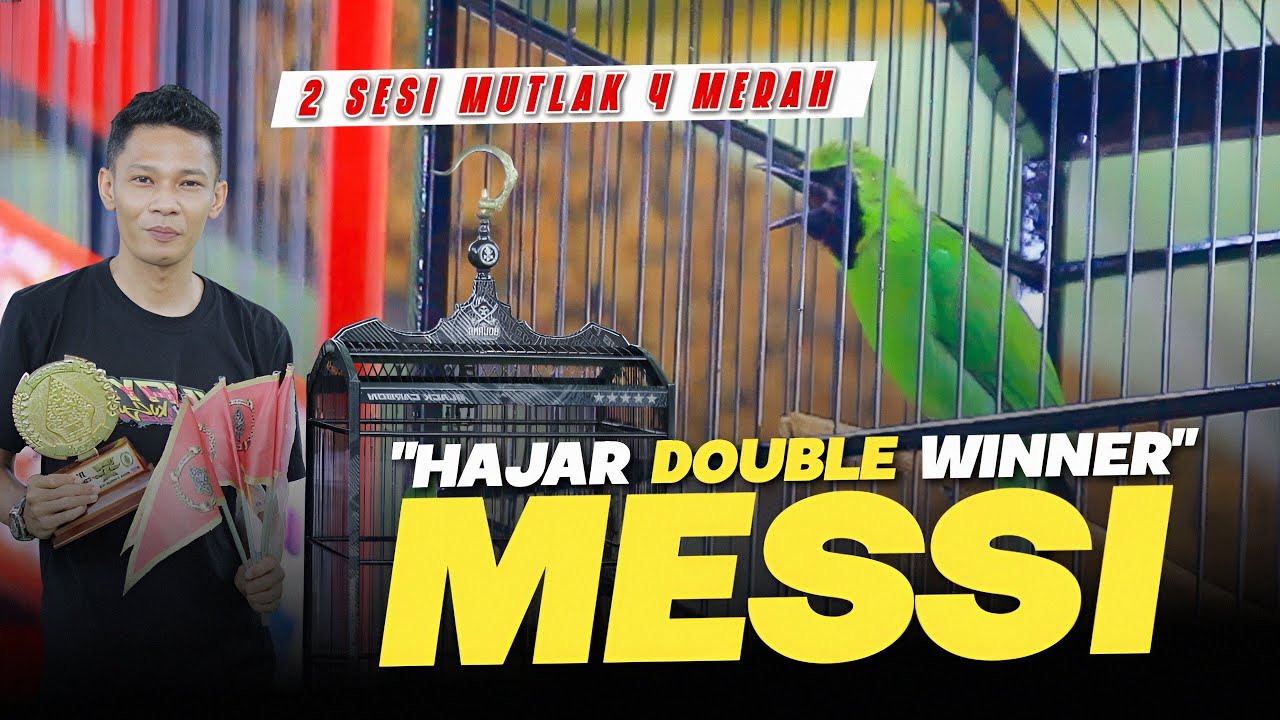 KEBRINGASAN CUCAK HIJAU MESSI‼️Hajar Double Winner - Tak Memberi Kesempatan Pada Lawan
