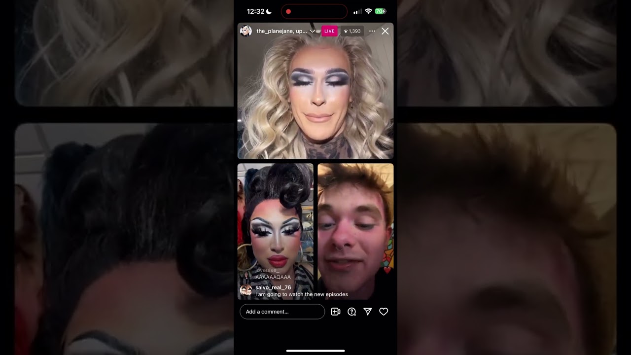 Plane Jane, Morphine Love Dion, & Dawn Instagram live 03/22/2024