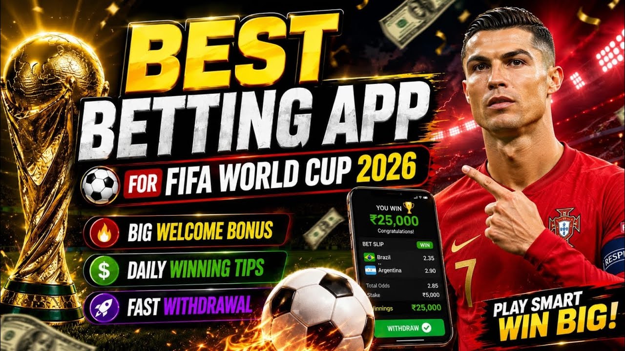 BEST BETTING APP FOR FIFA WORLD CUP 2026 ⚽ | FOOTBALL BETTING GUIDE