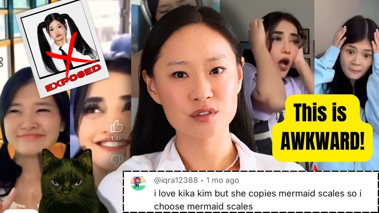 KIKA KIM: The BIGGEST COPYCAT on the internet. 🙀