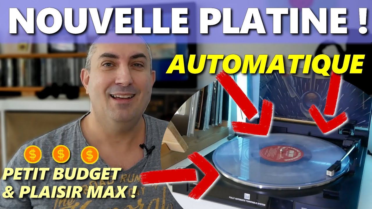 🎧 Nouvelle platine vinyle AUTOMATIQUE : upgrade, avis & room tour [LE SETUP DU PAUVRE #5]