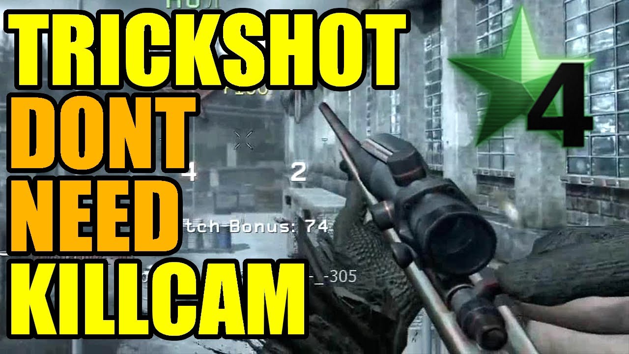 Trickshots don't need killcams # 125 | COD4 | Freestyle Replay