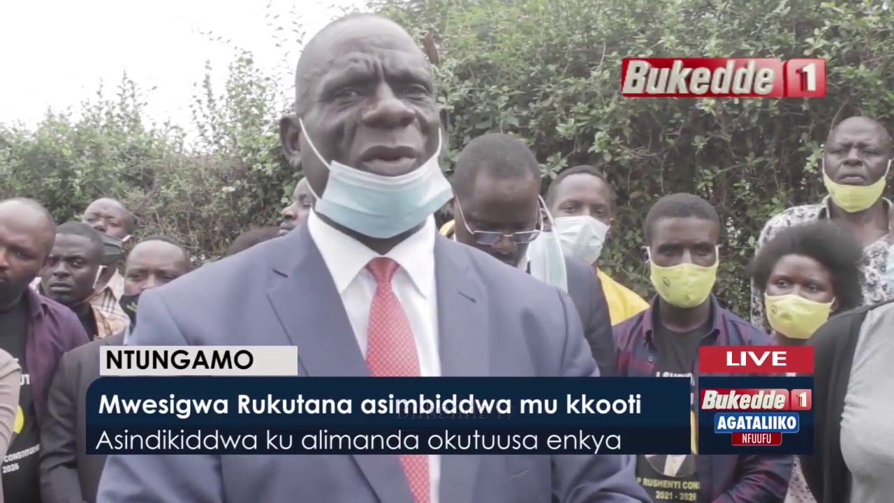Agataliikonfuufu:   Mwesigwa Rukutana asimbiddwa mu Kkooti.