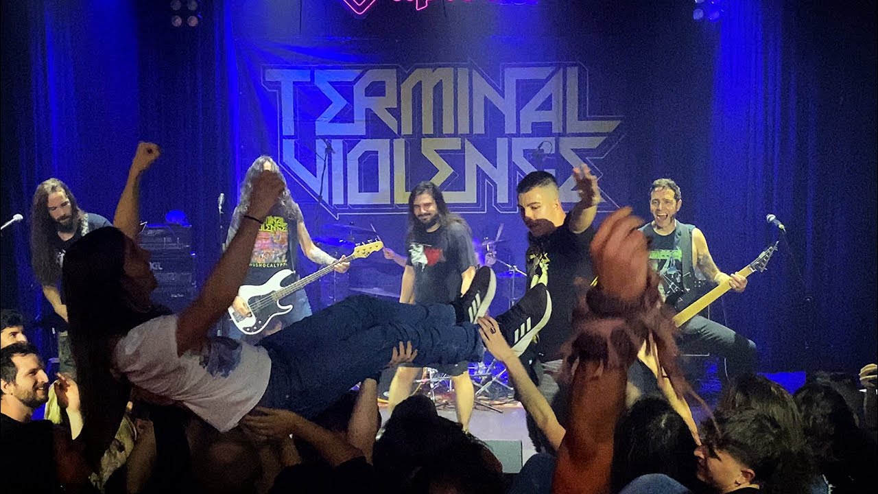 Terminal Violence - Into the Pit (Testament cover) - Live @ Barcelona 2024 (Sala Upload)