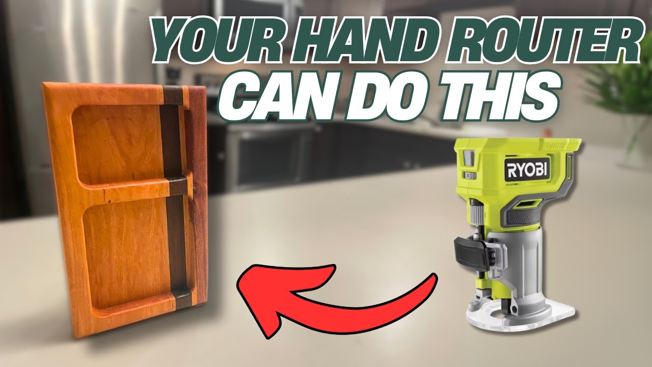 How to Make Router Trays // No Template Needed