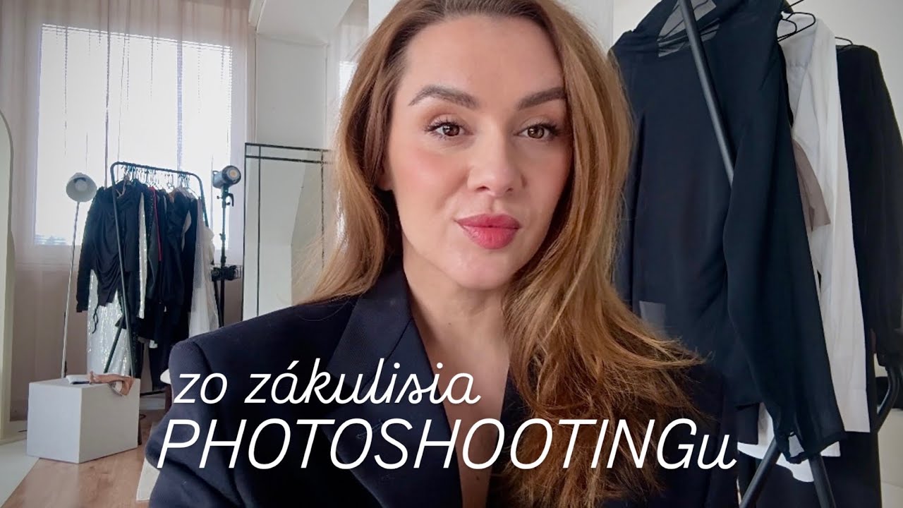 GRWM - na fotenie + zábery zo zákulisia 📸