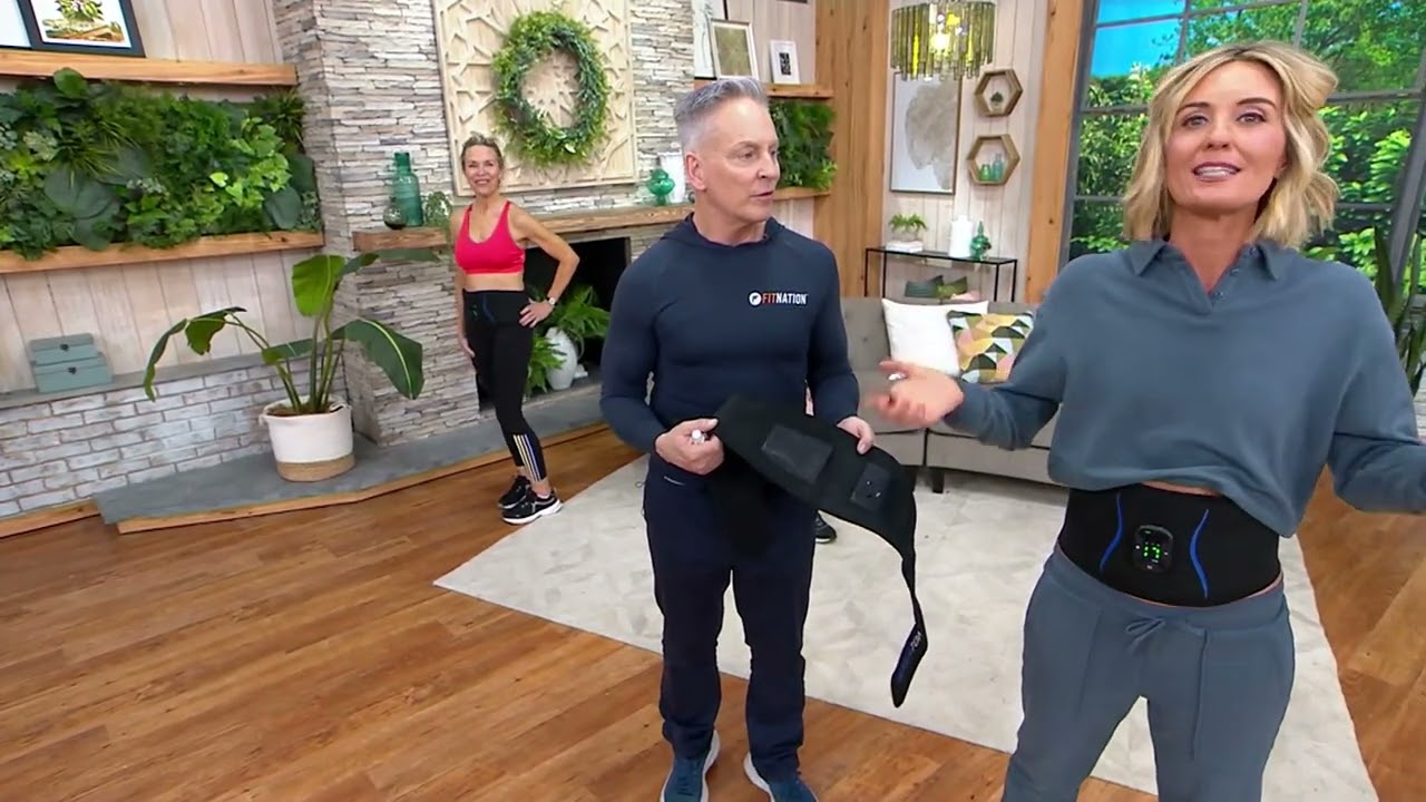 FITNATION Versatone EMS Trainer + TENS Belt on QVC