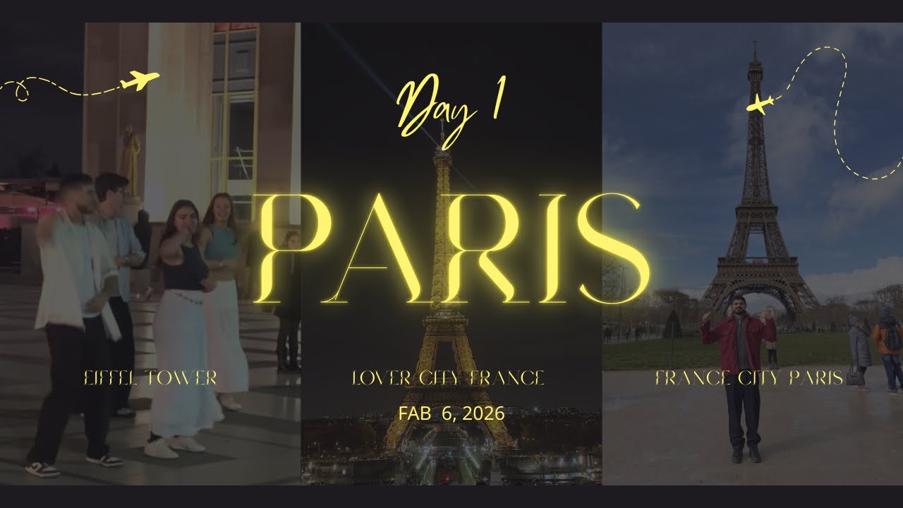 My first time in Paris 