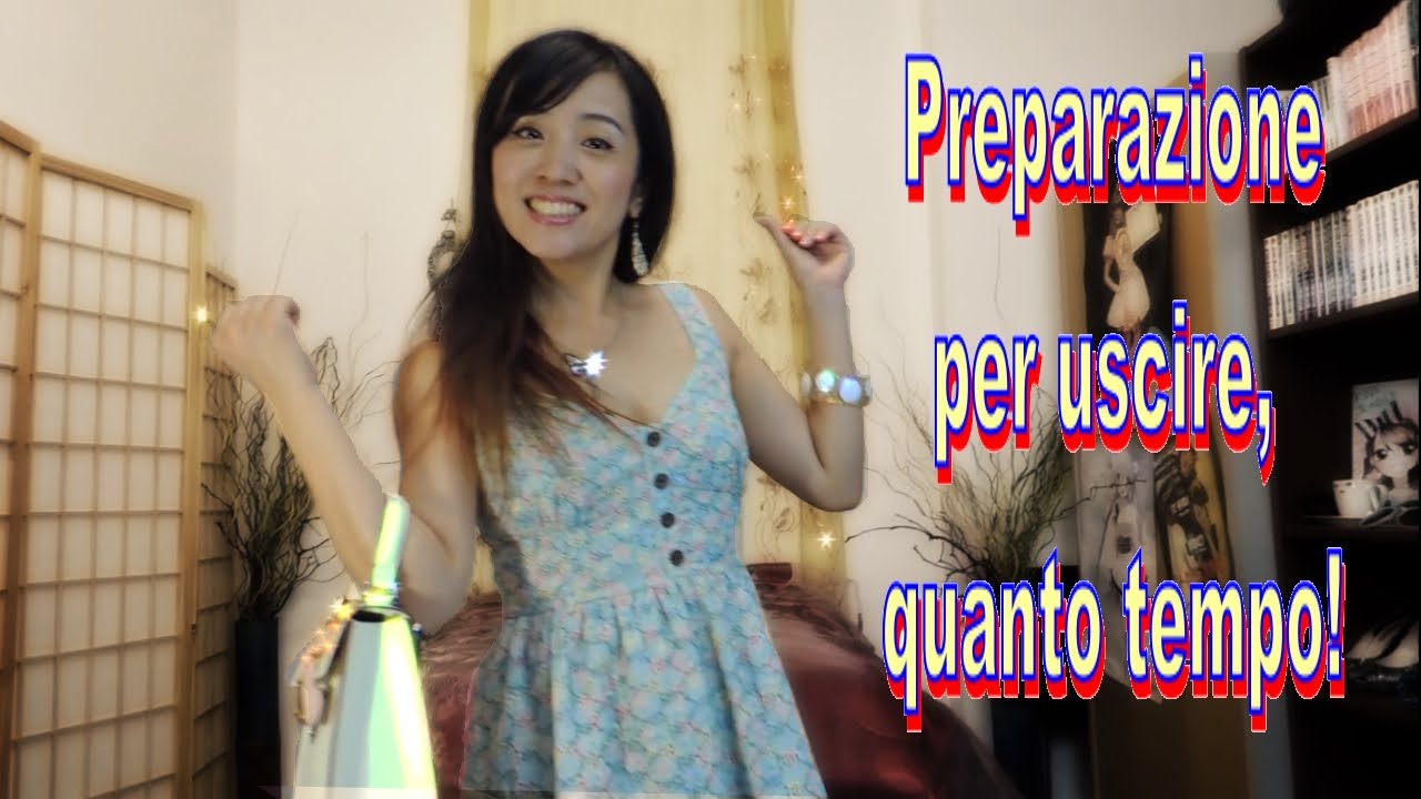 Preparazione di una ragazza giapponese