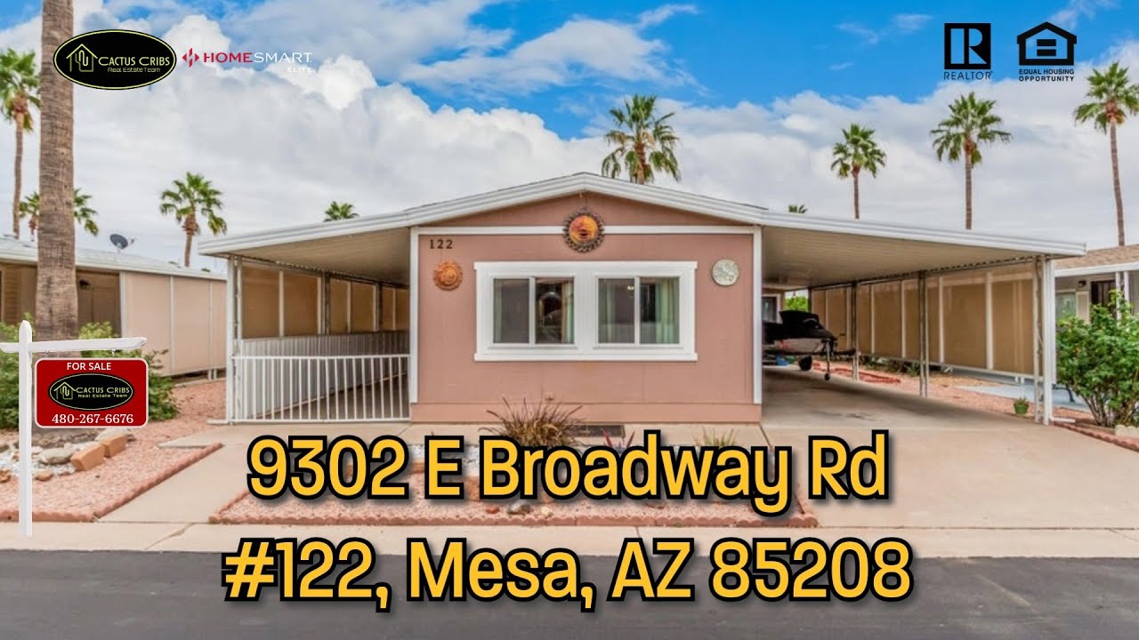 🏡 NEW VIDEO TOUR 🎥 | 9302 E Broadway Rd #122, Mesa, AZ 85208