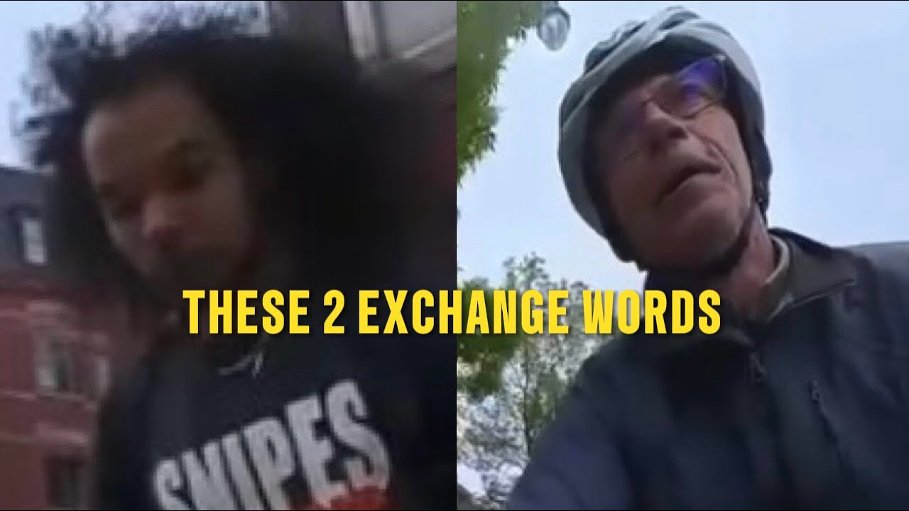 These 2 exchange words and things take a turn 