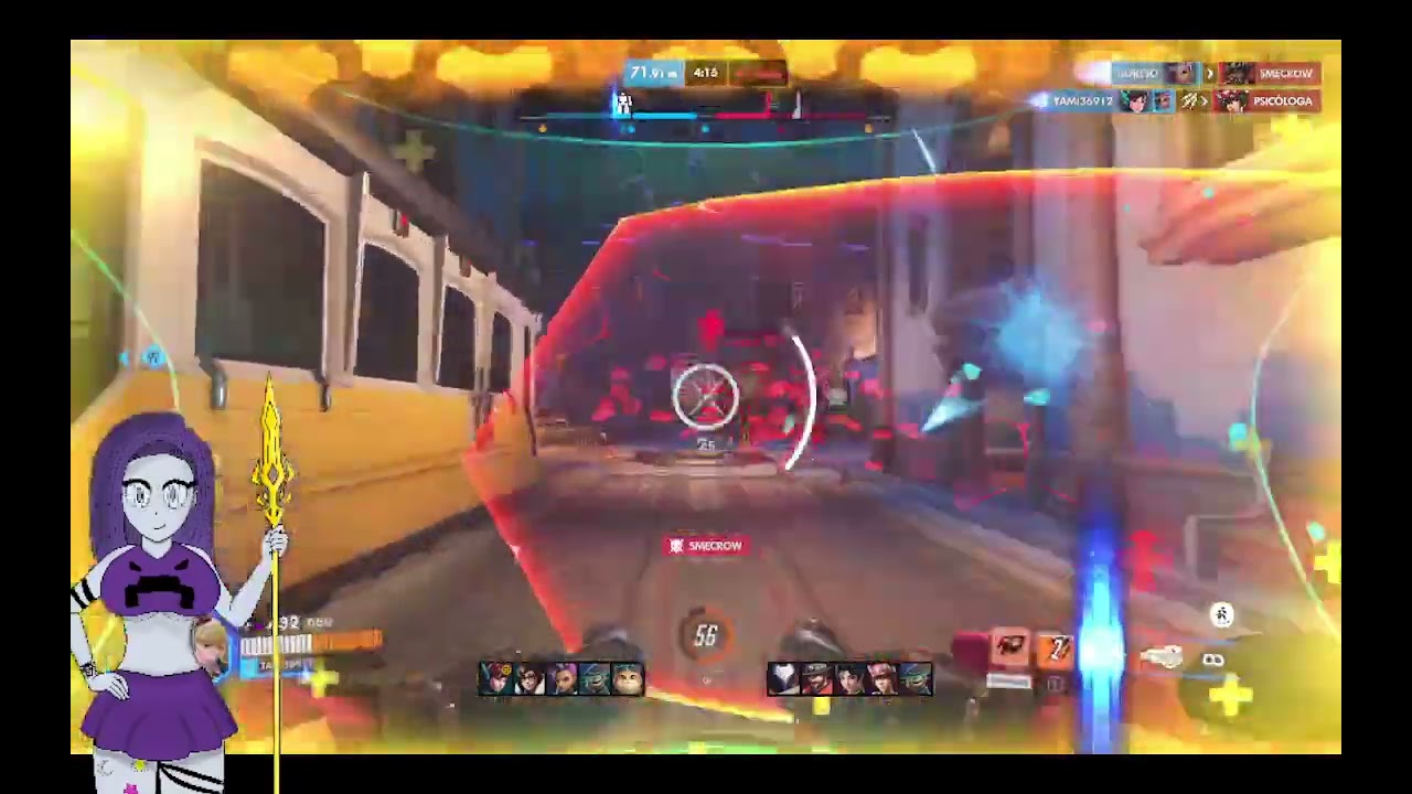overwatch 2 Dva mostrando como jugar ahre no desperdicien nuestro esfuerzo yami 8