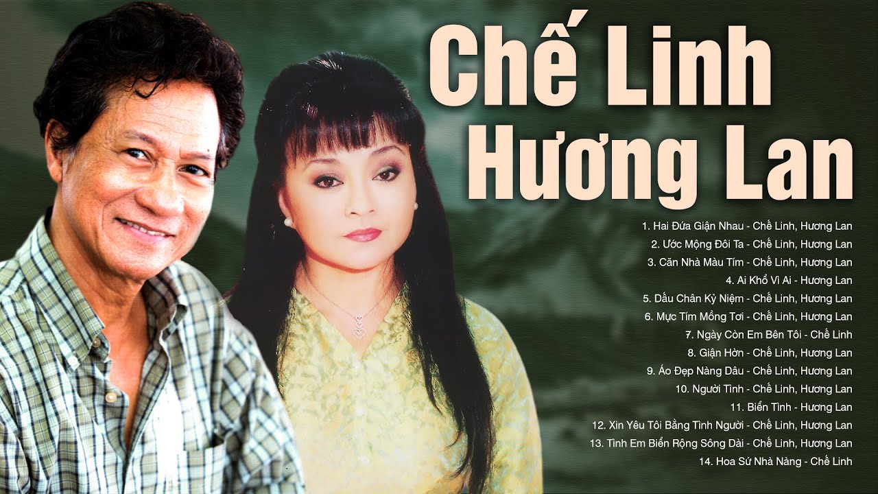 Nghe 1 Lần Ghiền Mãi - Song ca Nhạc vàng xưa CHẾ LINH HƯƠNG LAN - LK Hai Đứa Giận Nhau