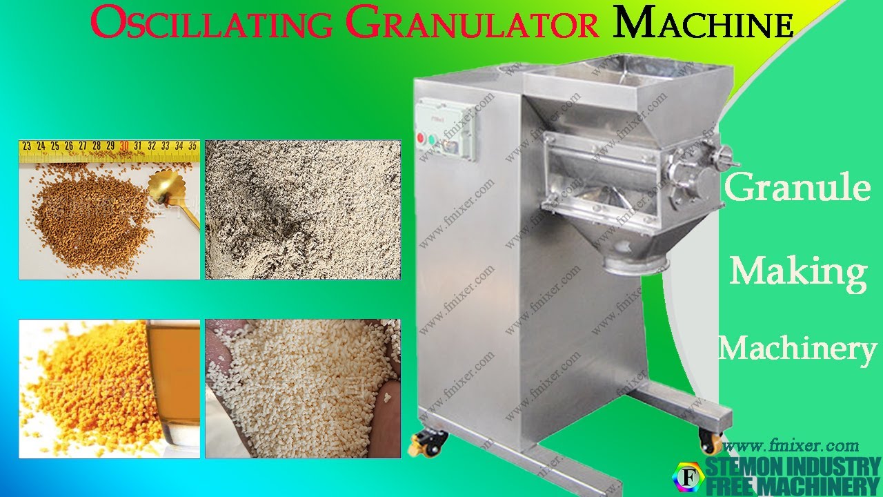 Oscillating Granulator Machine for pharmaceutical wet granulating production┃