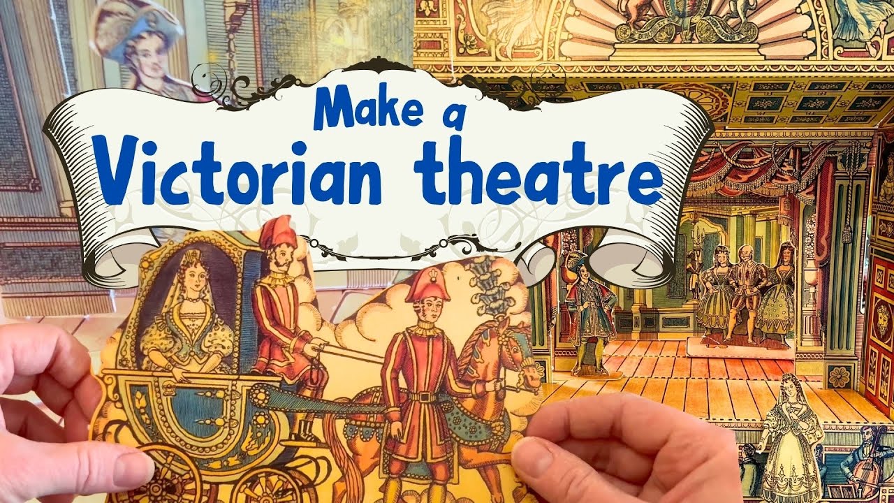 Let’s make the most POPULAR TOY from VICTORIAN TIMES Pollocks Toy Theatre: Victorian Christmas Decor