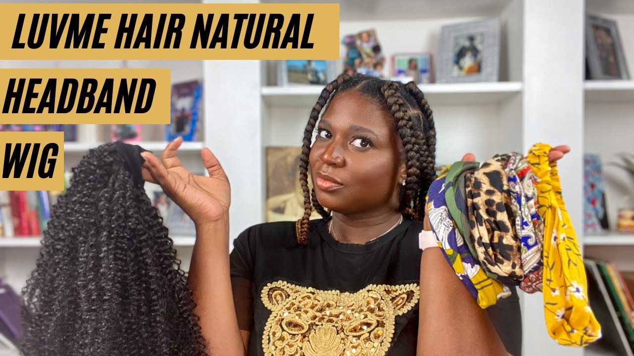 LuvMe Hair Headband Wig Unboxing | LuvMeHair | Jerry (Jheri) Curl