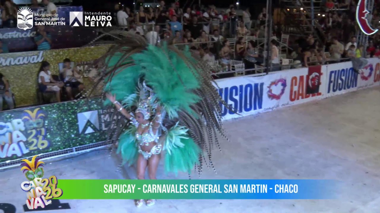 3ra Noche Puntuable Carnavales Transmisión en vivo de Municipio General José de San Martín Chaco