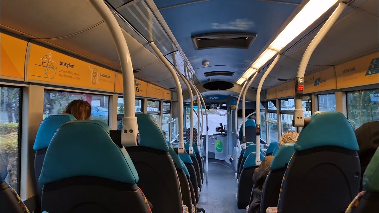 Full Kickdown Euro 4 Volvo B7RLE Wright Eclipse 1 | Transdev Keighley 1730 YJ07 PCO