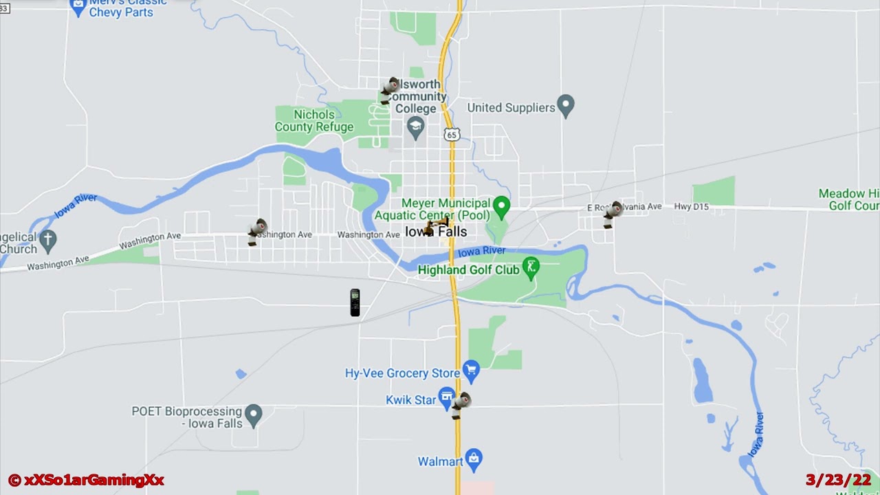 Siren Ambiance - Alert/Attack - Iowa Falls, IA - 3/23/22 - [SWA]