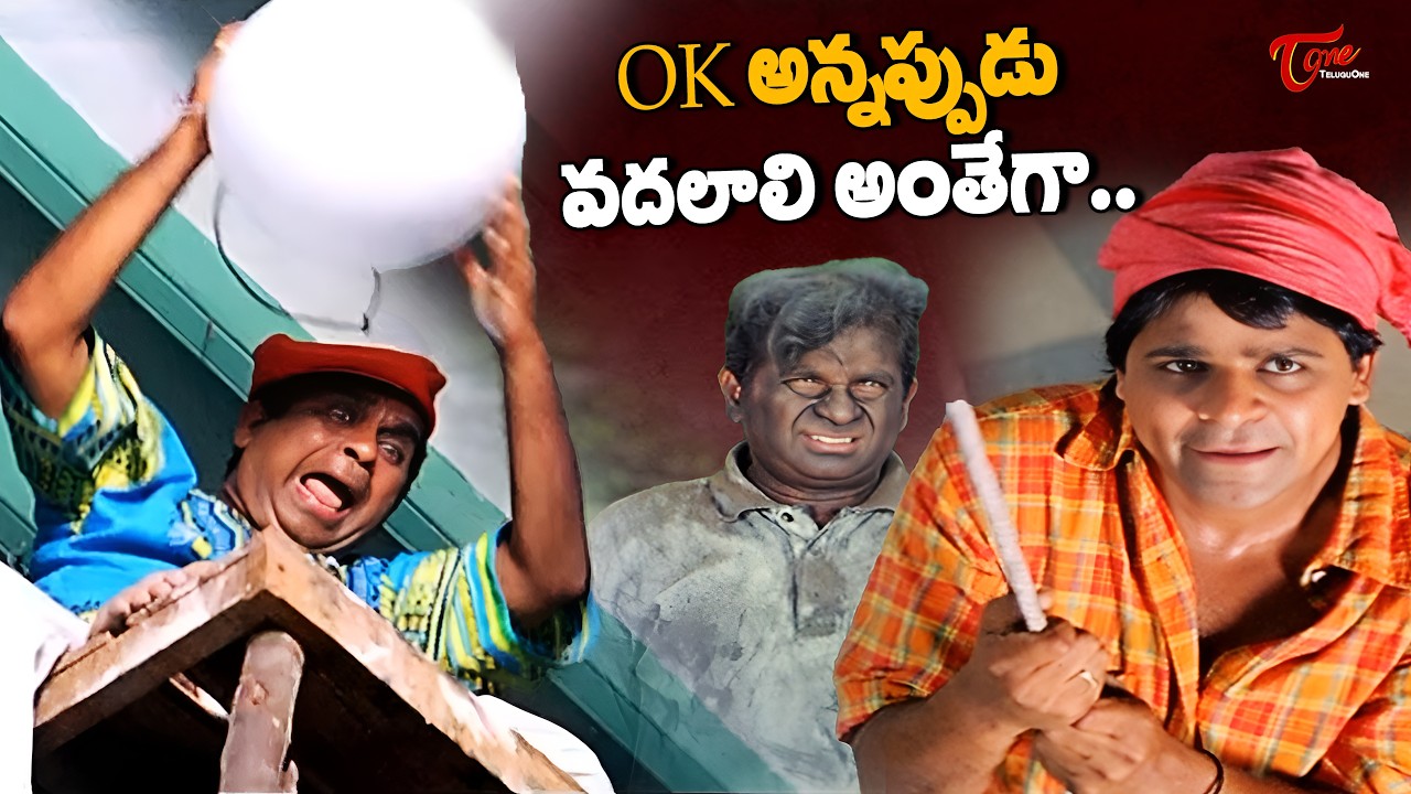 Brahmanandam Comedy Scenes | నా మన్మధలీలలు గురించి నీకేం తెలుసురా పిల్ల కాకి వెధవ | TeluguOne