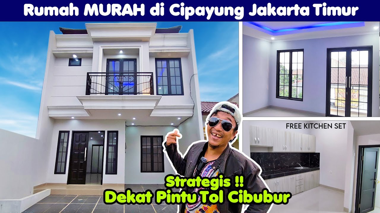 Rumah dijual di Jakarta Timur Cipayung | Rumah modern classic mewah tapi murah lokasi strategis