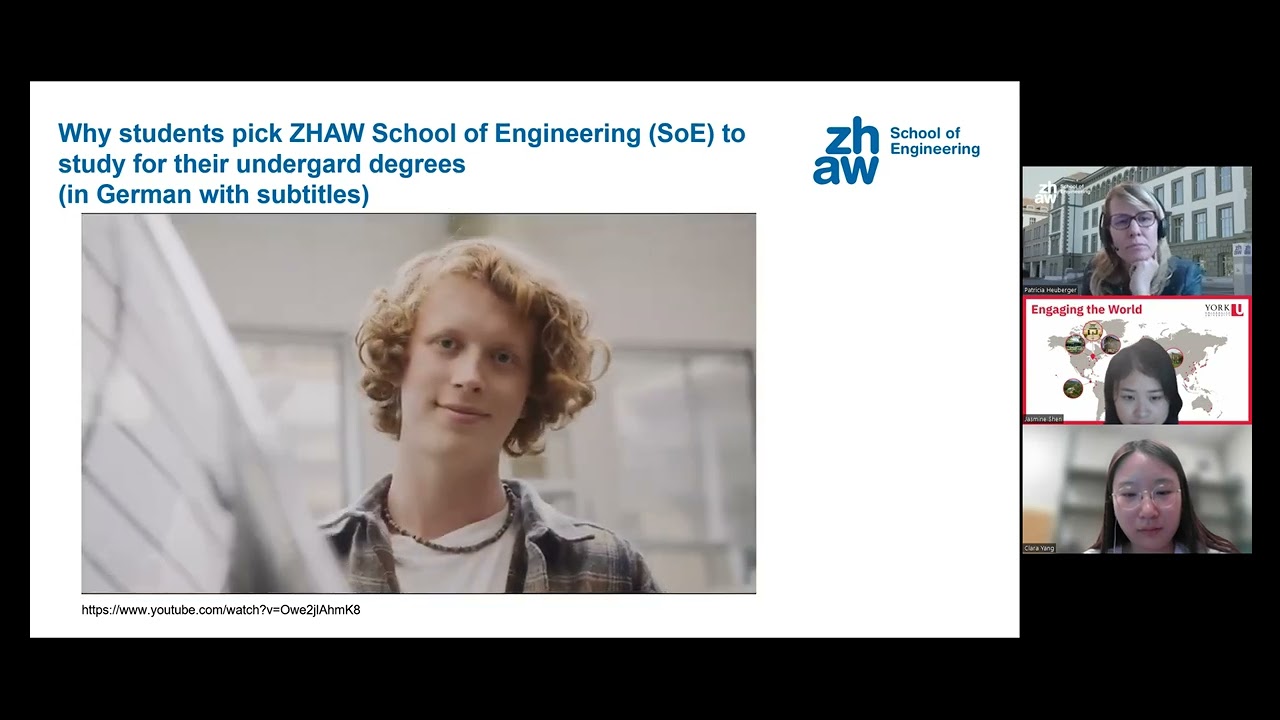 ZHAW Switzerland Info Session