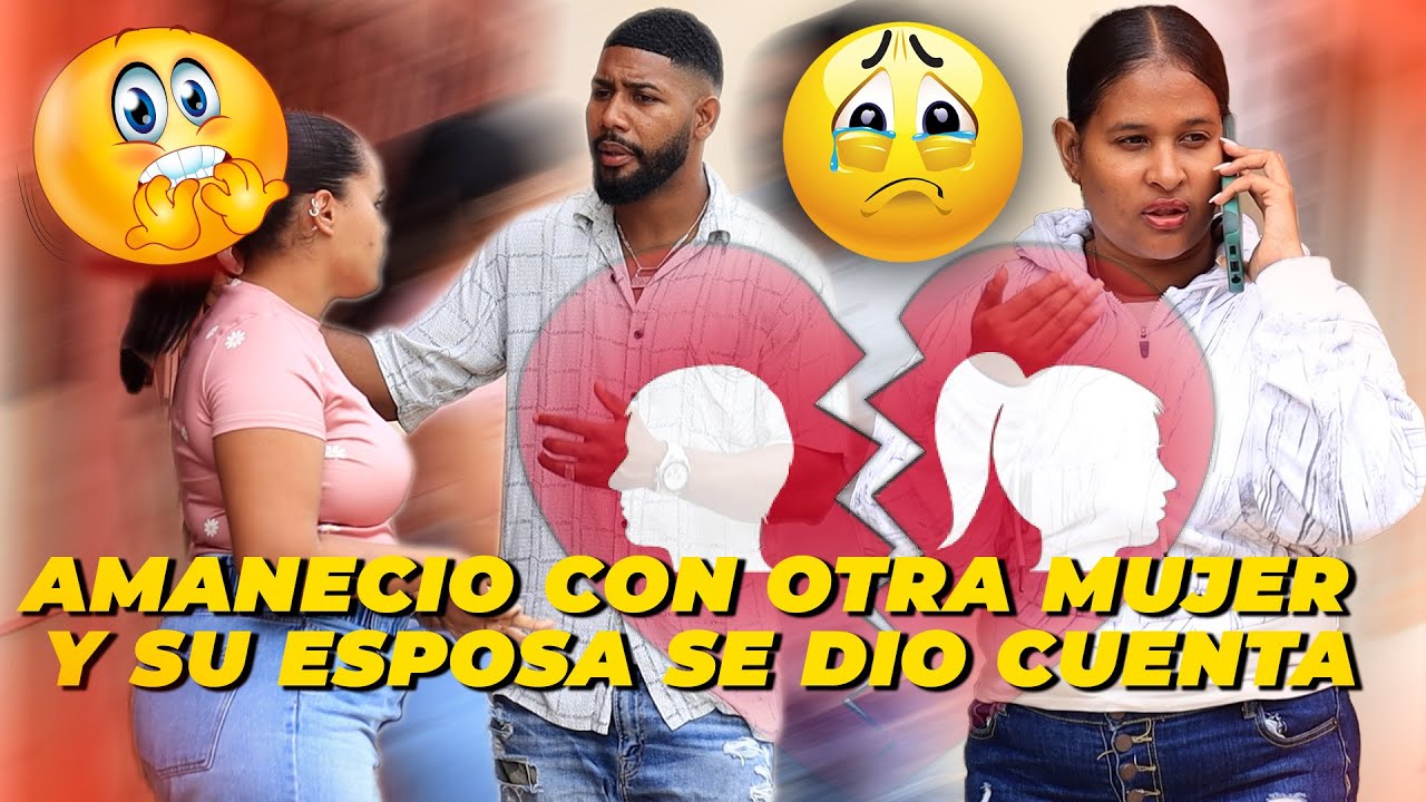 Amanecio con otra mujer y su esposa se dio cuenta,