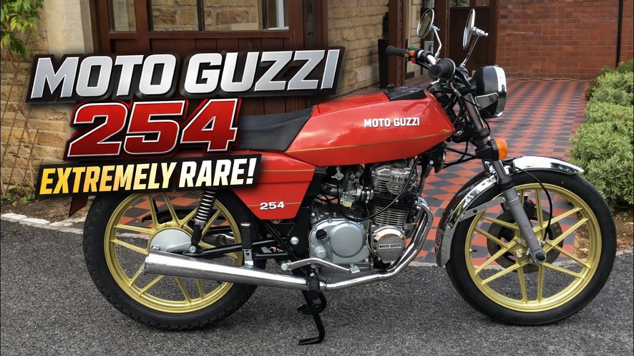 Мотоцикл Moto Guzzi 254, 4-цилиндровый, 250 куб. см! Очень редкий экземпляр.