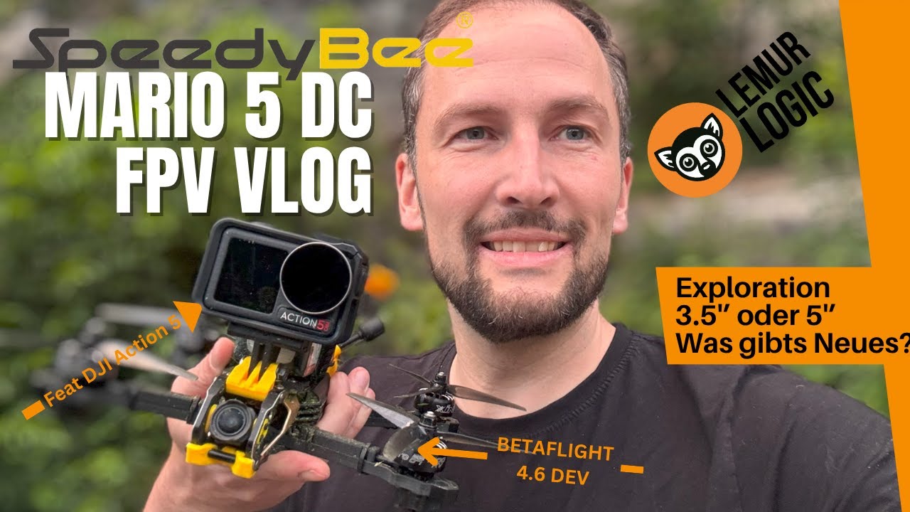 Speedybee Mario 5 DC Betaflight 4.6 Dev vs AvionRC Nexa 3.5 – FPV Vlog im Harz mit Action 5 Pro