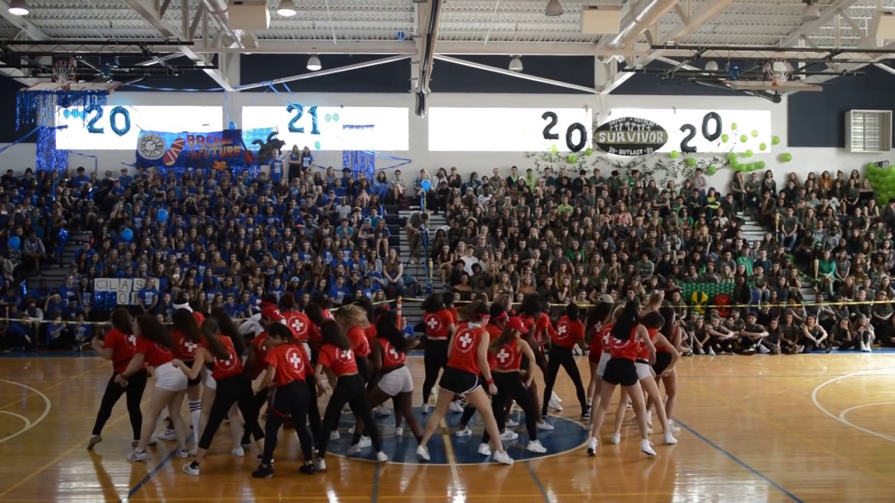 DREYFOOS JUNIOR PEP RALLY DANCE 2018 | Brianna Seaberg