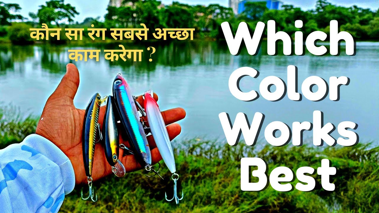 BEST LURE COLOR for Muddy Waters? | Lures for Rainy Season | Monsoon Fishing Lures