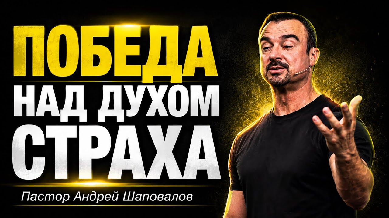 «Победа над духом страха» Пастор Андрей Шаповалов