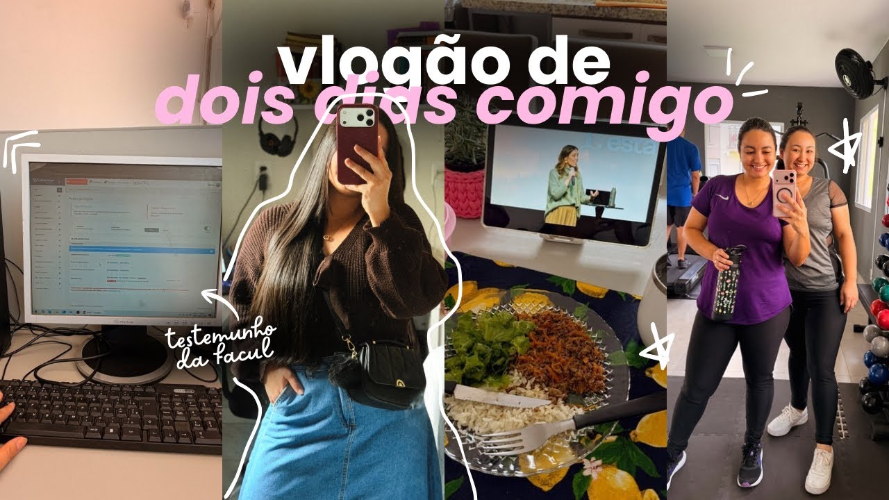 A prova de que Deus cuida dos detalhes ✨ | academia, alimentacao, faculdade e rotina produtiva 💐⭐️