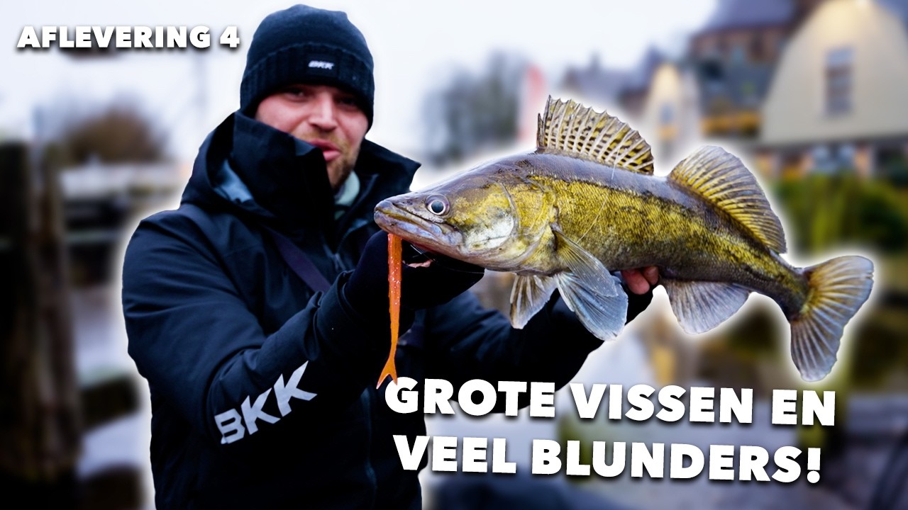 Veel DIKKE VISSEN vanaf de KANT & BIZAR VEEL PECH!