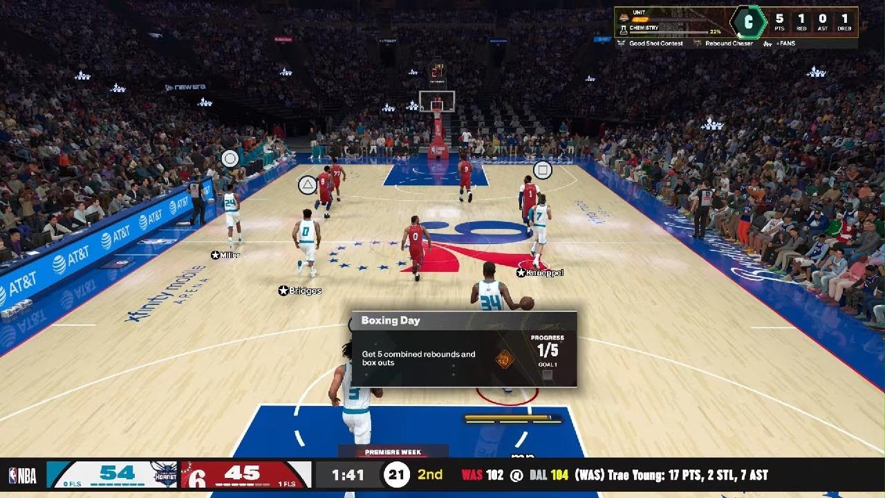 My first NBA game win
