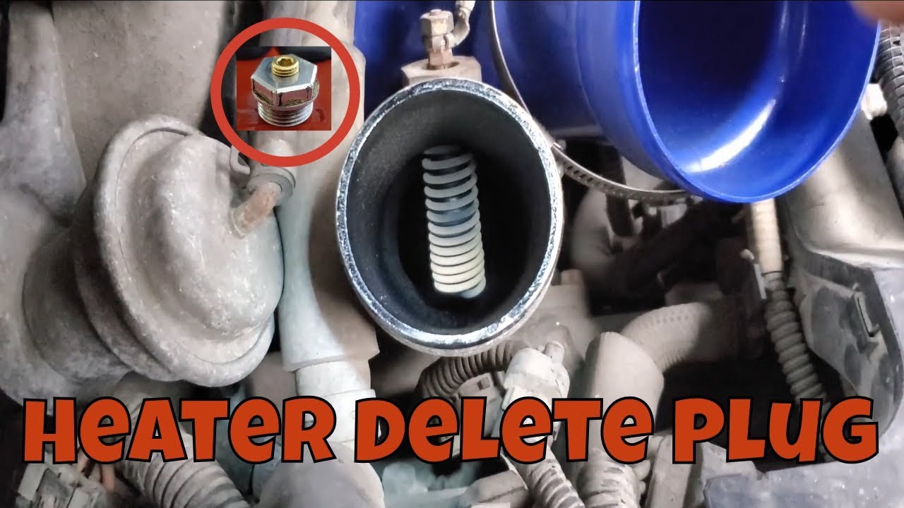 LB7 DURAMAX Intake Heater - Why You Should Delete It