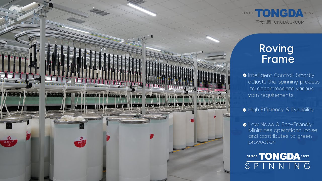 TONGDA Advanced Computerized Roving Frame Solution
