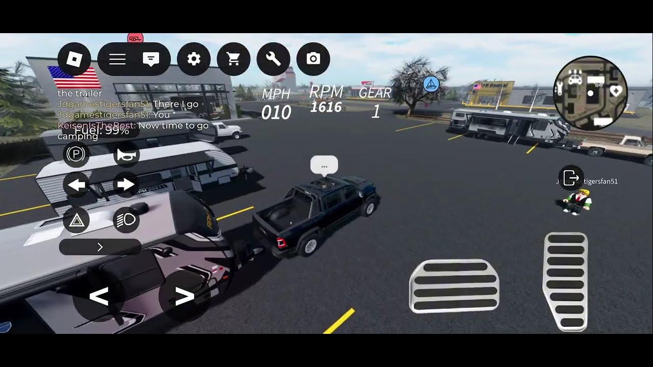 Greenville To American Plains Camping Day Roblox