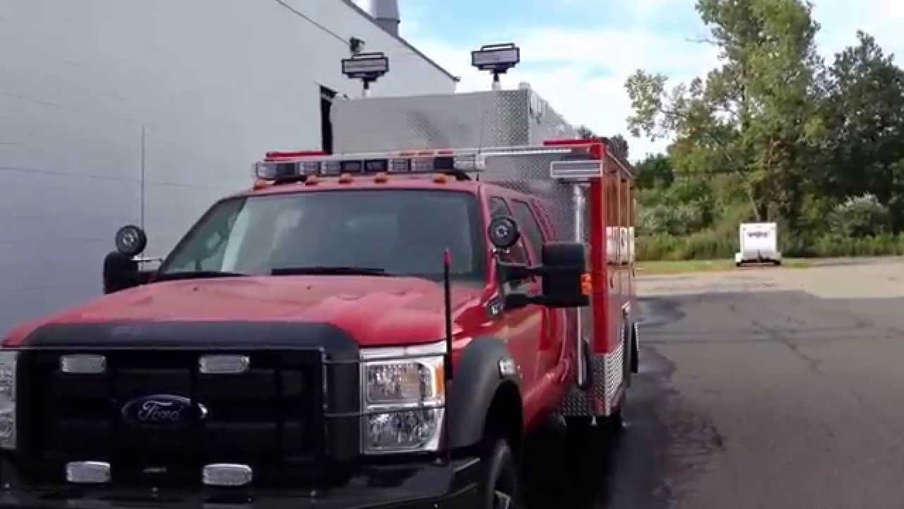Ford 550 Crew Cab Fire Rescue Truck