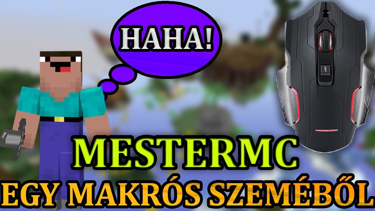 MESTERMC EGY MAKR&Oacute;S SZEM&Eacute;BŐL! | #1