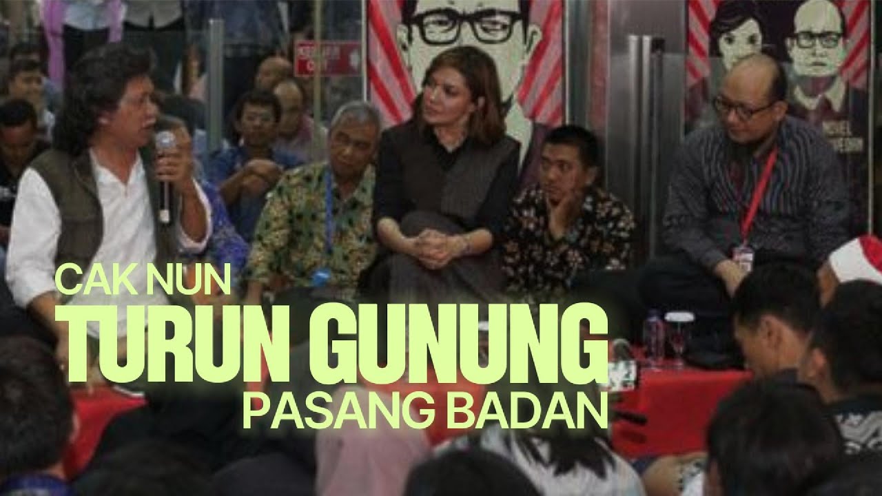 CAK NUN TURUN GUNUNG PASANG BADAN UNTUK MEMBELA KPK