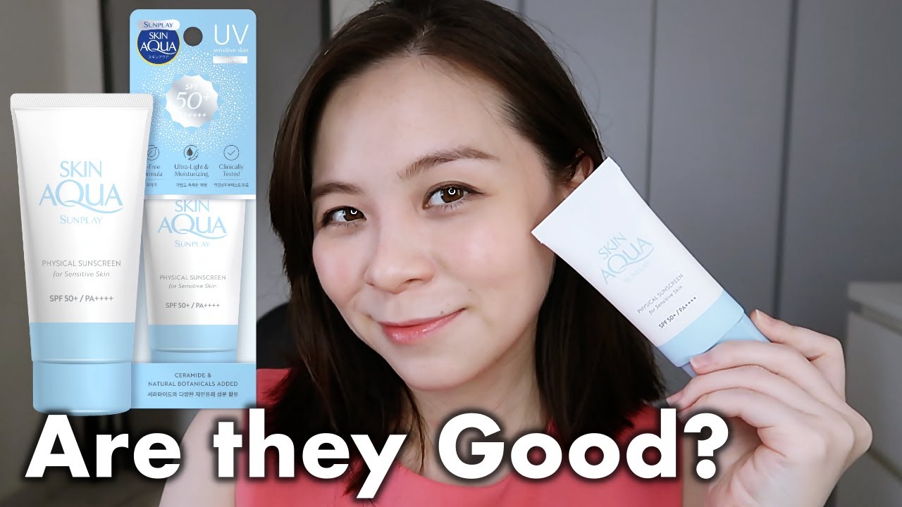 Sunplay Skin Aqua Physical Sunscreen SPF50+ Review // Malaysia Beauty YouTuber