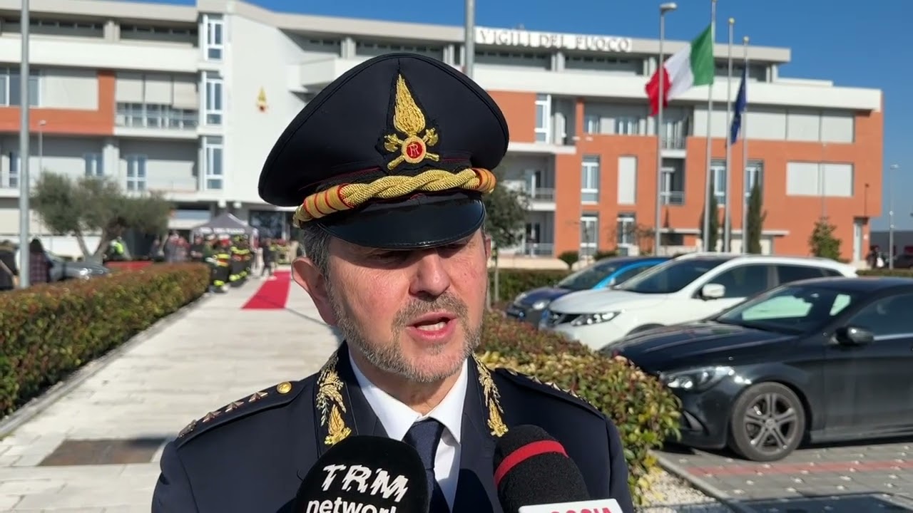 Comandante dei Vigili del Fuoco di Foggia: “Siamo pochi per fronteggiare le emergenze”